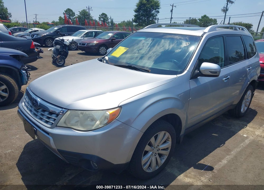 2012 SUBARU FORESTER 2.5X TOURING VIN: JF2SHAGC8CH443589