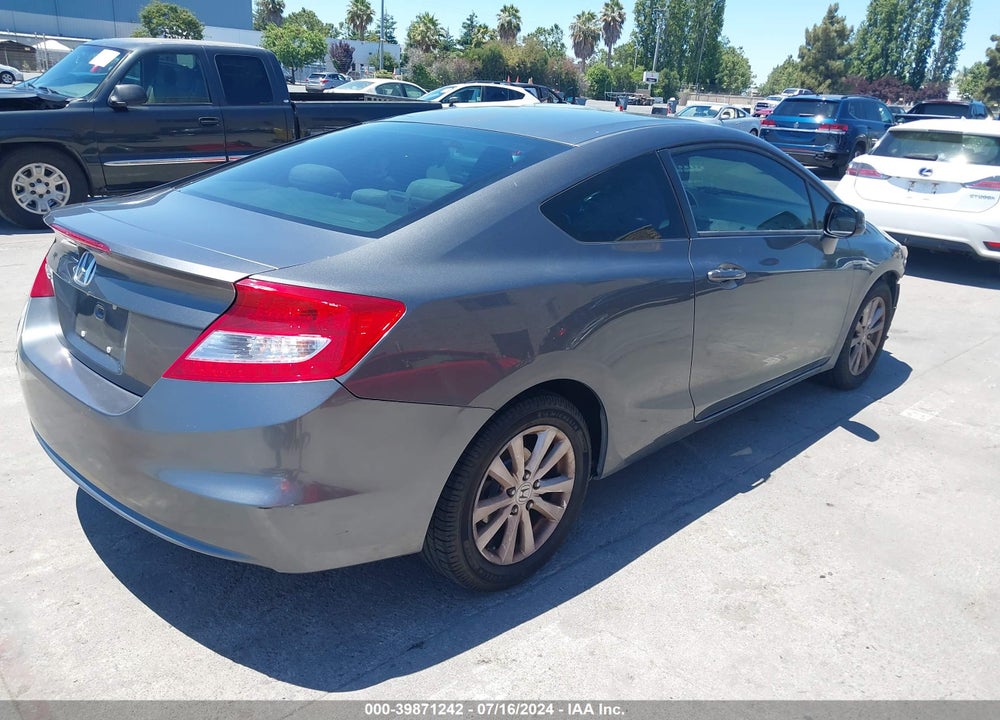2012 HONDA CIVIC EX VIN: 2HGFG3B83CH529339