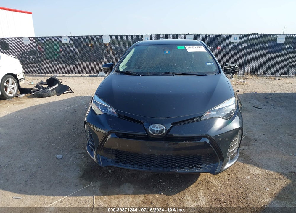 2019 TOYOTA COROLLA SE VIN: 2T1BURHEXKC218781