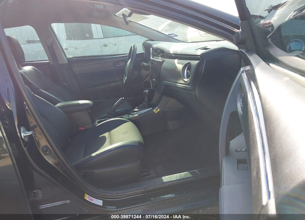 2019 TOYOTA COROLLA SE VIN: 2T1BURHEXKC218781