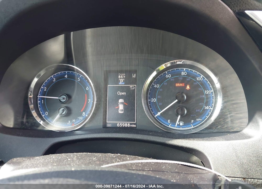 2019 TOYOTA COROLLA SE VIN: 2T1BURHEXKC218781
