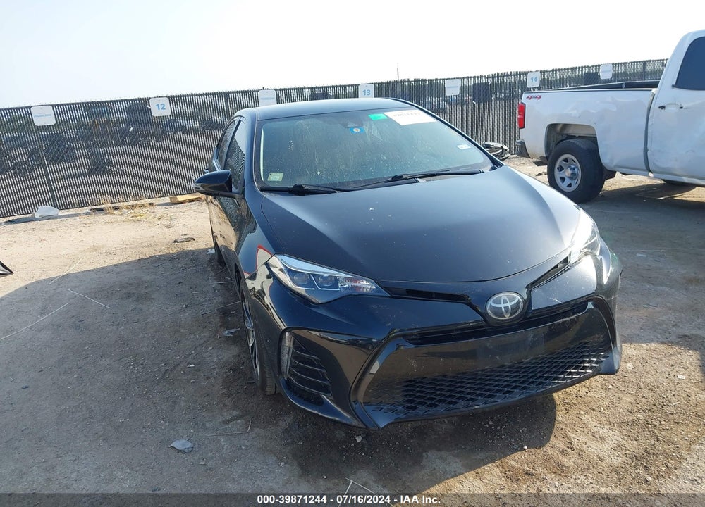 2019 TOYOTA COROLLA SE VIN: 2T1BURHEXKC218781