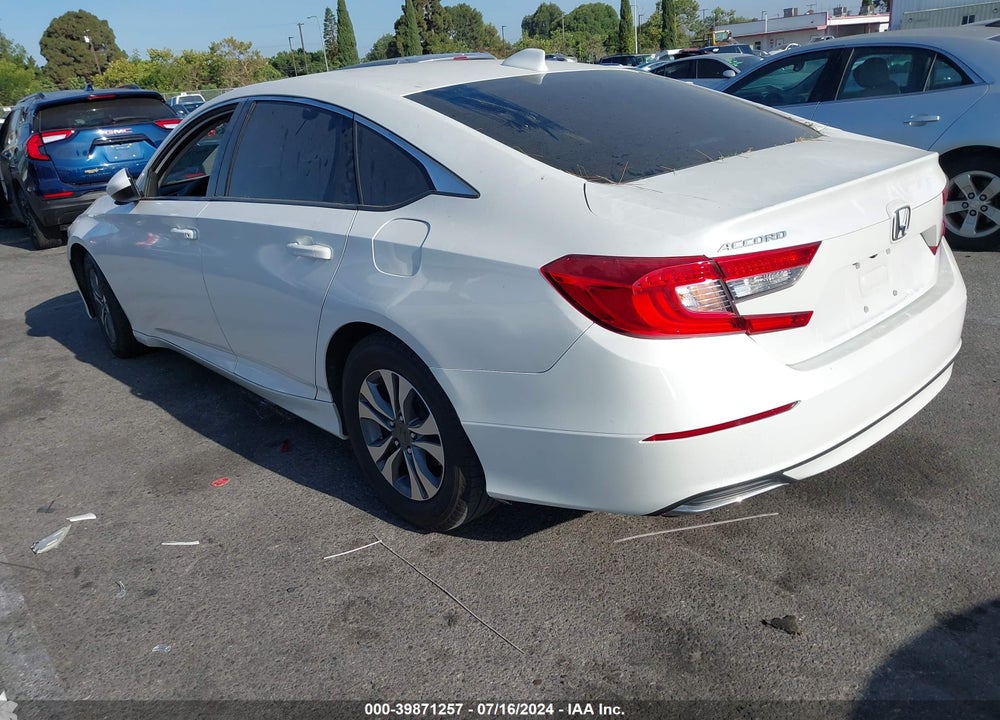 2018 HONDA ACCORD LX VIN: 1HGCV1F16JA134738