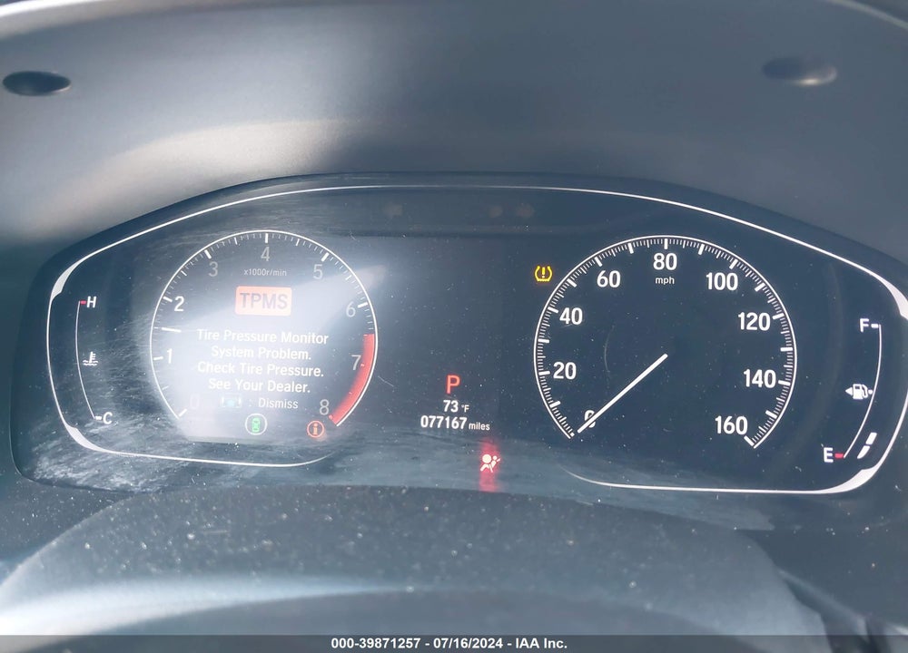 2018 HONDA ACCORD LX VIN: 1HGCV1F16JA134738