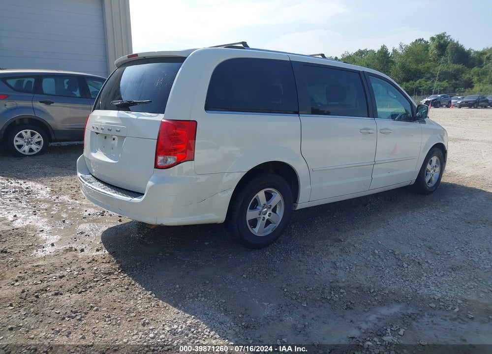 2011 DODGE GRAND CARAVAN CREW VIN: 2D4RN5DGXBR660085