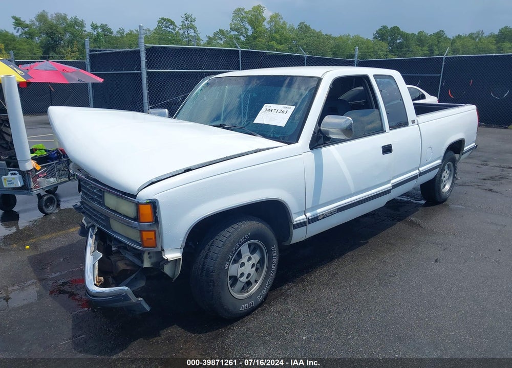 1992 CHEVROLET GMT-400 C1500 VIN: 2GCEC19K5N1171894