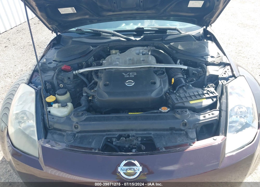 2003 NISSAN 350Z VIN: JN1AZ34D83T113399