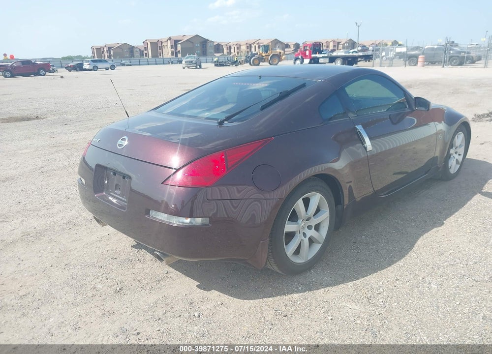 2003 NISSAN 350Z VIN: JN1AZ34D83T113399