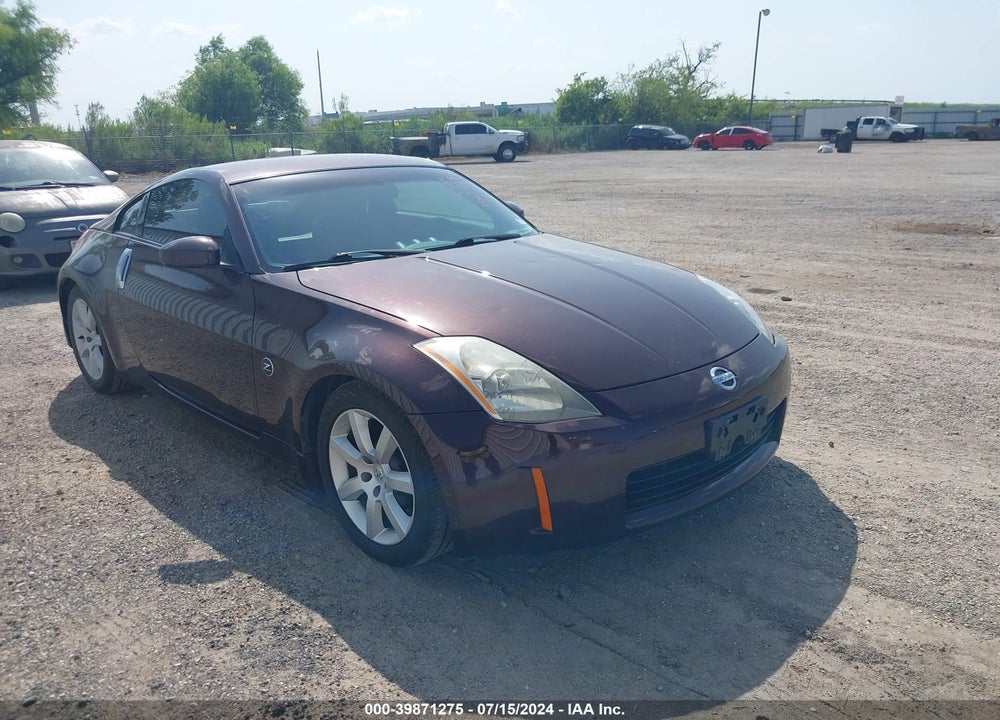 2003 NISSAN 350Z VIN: JN1AZ34D83T113399