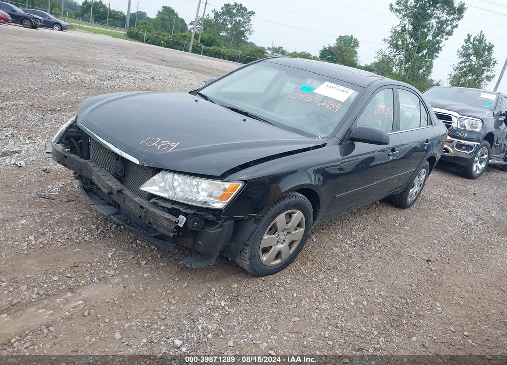 2009 HYUNDAI SONATA GLS VIN: 5NPET46C99H573162