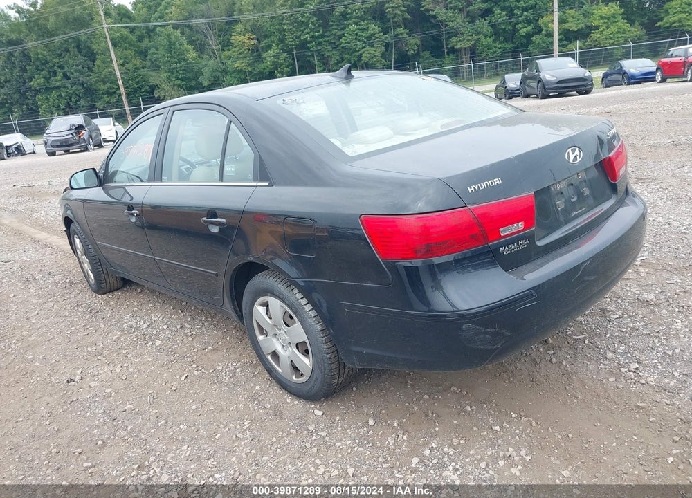 2009 HYUNDAI SONATA GLS VIN: 5NPET46C99H573162