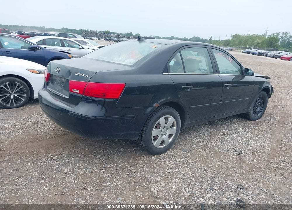 2009 HYUNDAI SONATA GLS VIN: 5NPET46C99H573162