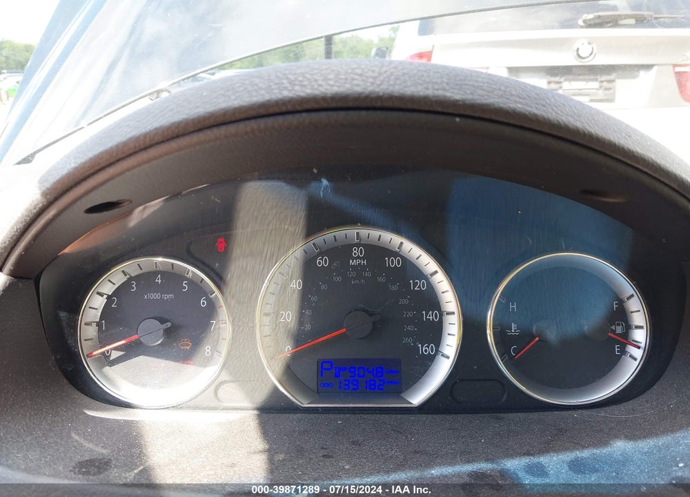 2009 HYUNDAI SONATA GLS VIN: 5NPET46C99H573162