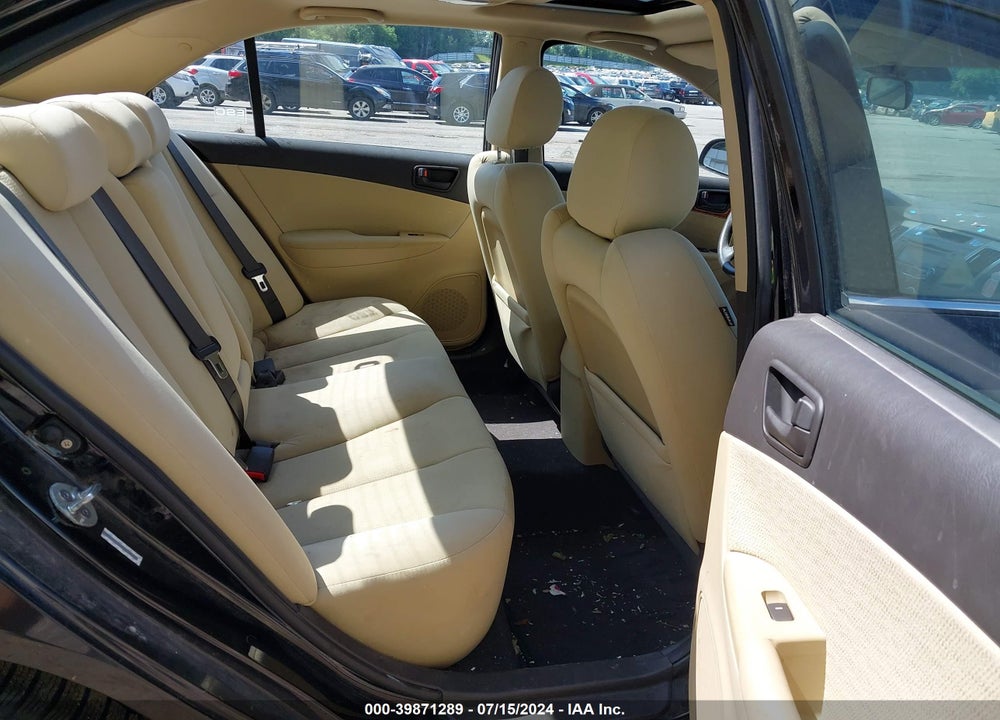 2009 HYUNDAI SONATA GLS VIN: 5NPET46C99H573162
