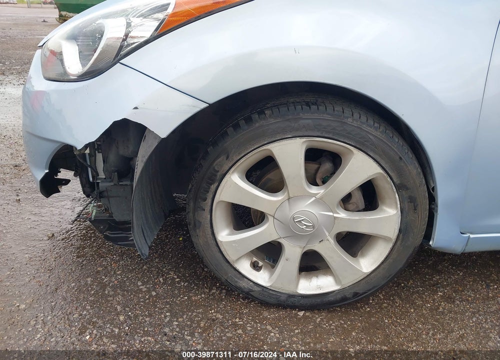 2011 HYUNDAI ELANTRA LIMITED (ULSAN PLANT) VIN: KMHDH4AE0BU154100