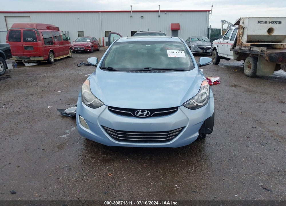 2011 HYUNDAI ELANTRA LIMITED (ULSAN PLANT) VIN: KMHDH4AE0BU154100