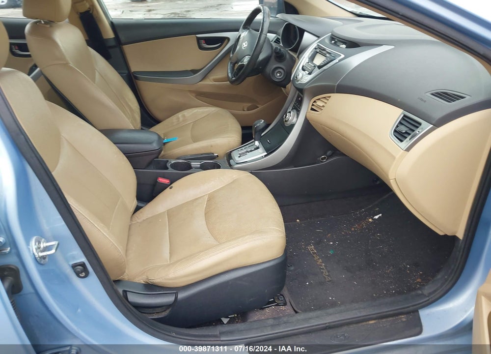 2011 HYUNDAI ELANTRA LIMITED (ULSAN PLANT) VIN: KMHDH4AE0BU154100