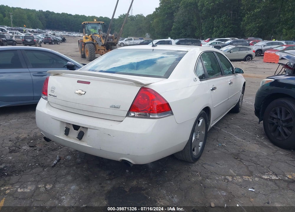 2006 CHEVROLET IMPALA  SS VIN: 2G1WD58C869104740