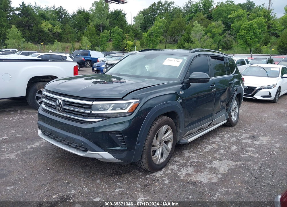 2021 VOLKSWAGEN ATLAS 3.6L V6 SE W/TECHNOLOGY VIN: 1V2WR2CA9MC507630