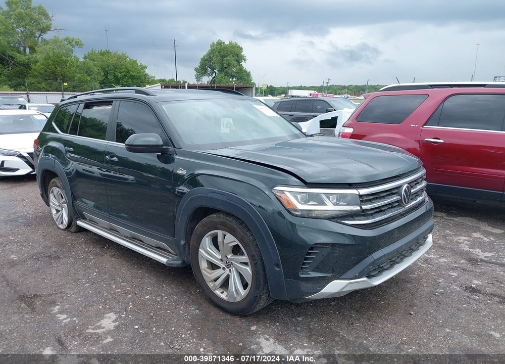 2021 VOLKSWAGEN ATLAS 3.6L V6 SE W/TECHNOLOGY VIN: 1V2WR2CA9MC507630