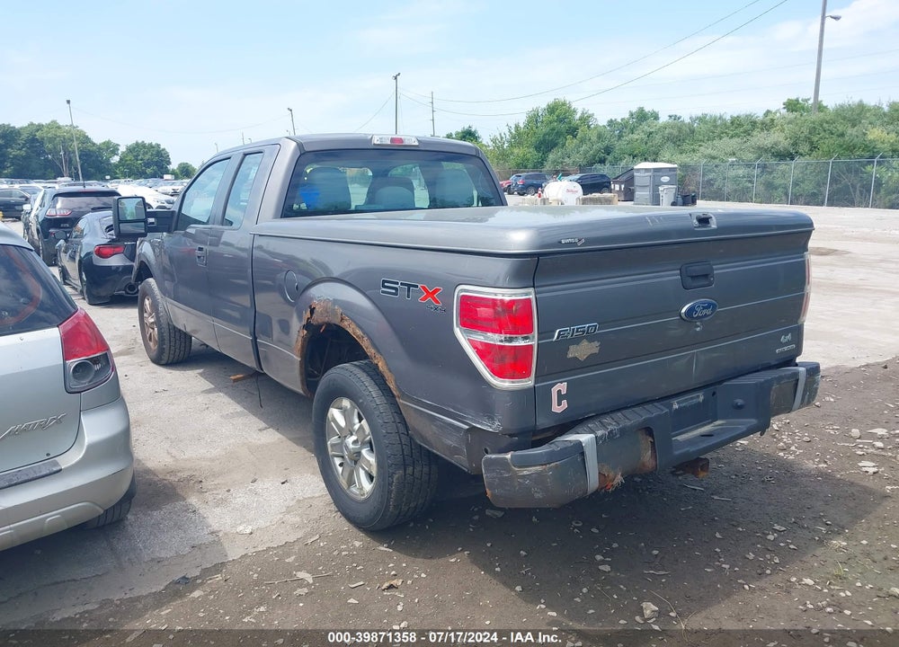 2012 FORD F-150 STX VIN: 1FTEX1EM9CKE16866