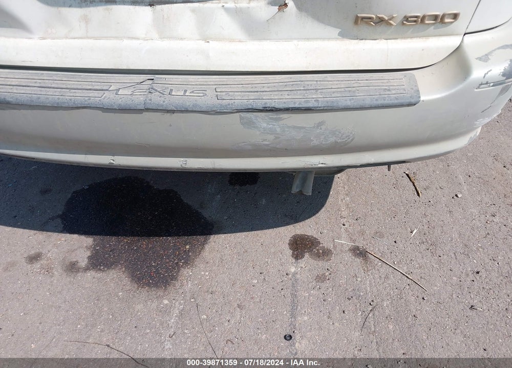 2002 LEXUS RX 300 VIN: JTJHF10U220262998