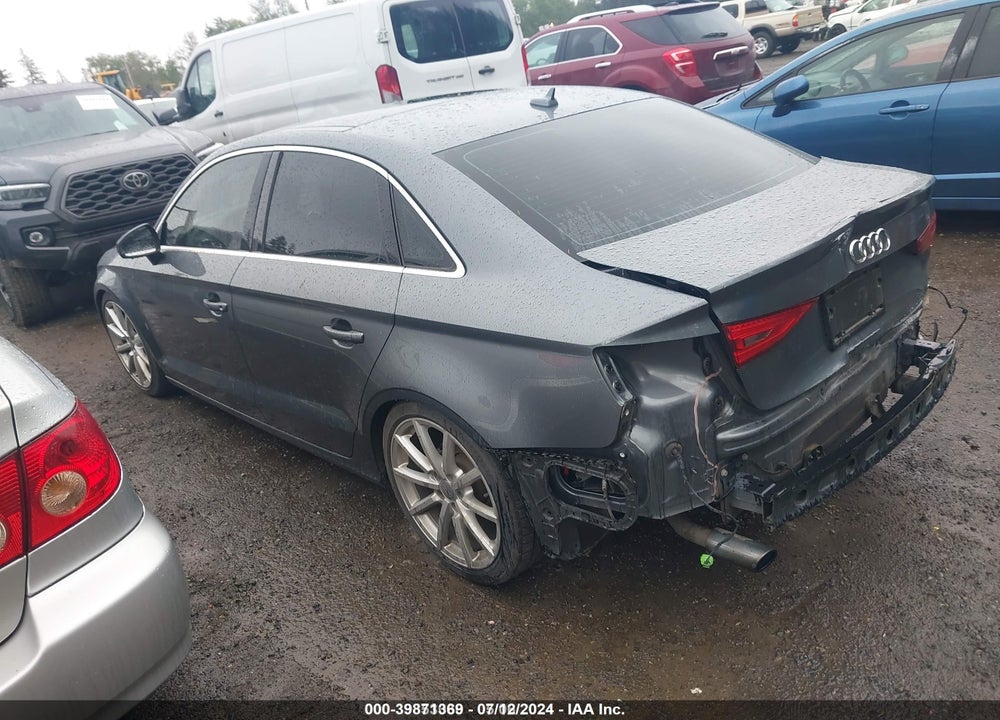 2015 AUDI A3 2.0T PREMIUM VIN: WAUEFGFF9F1001169