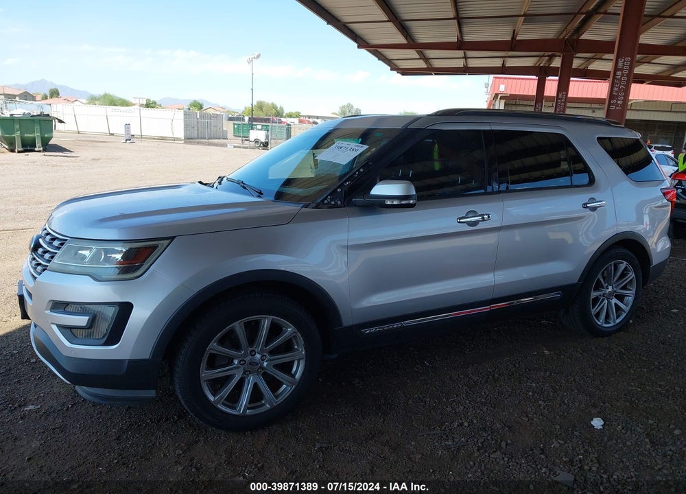 2016 FORD EXPLORER LIMITED VIN: 1FM5K7F84GGA88103