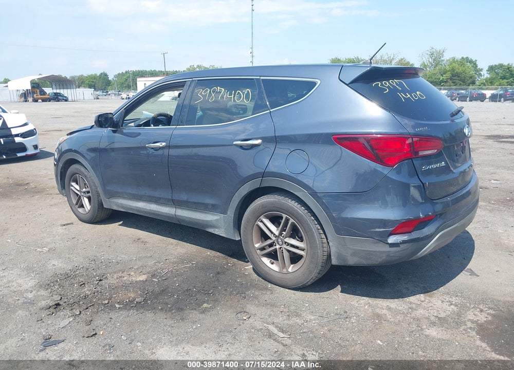 2018 HYUNDAI SANTA FE SPORT 2.4L VIN: 5NMZTDLB7JH073550