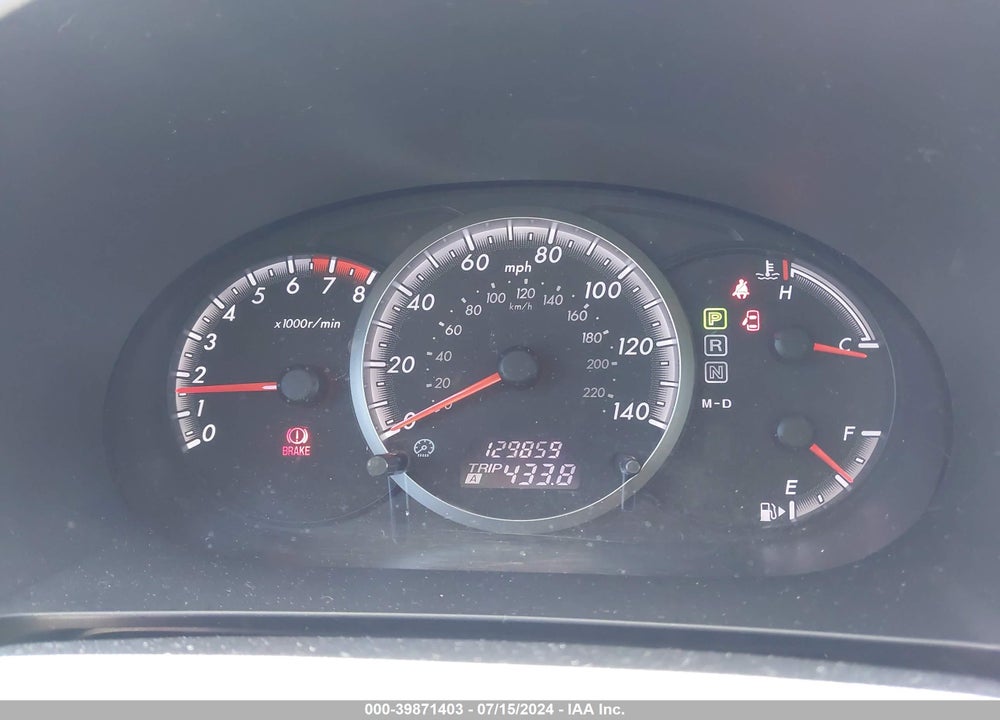2009 MAZDA 5 TOURING VIN: JM1CR29L390344169