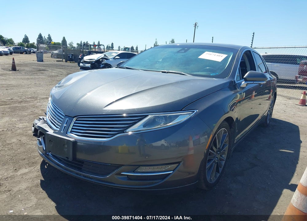 2015 LINCOLN MKZ VIN: 3LN6L2GK9FR627904