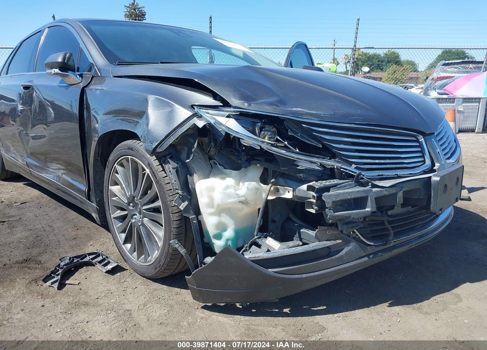 2015 LINCOLN MKZ VIN: 3LN6L2GK9FR627904