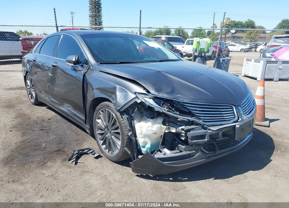 2015 LINCOLN MKZ VIN: 3LN6L2GK9FR627904