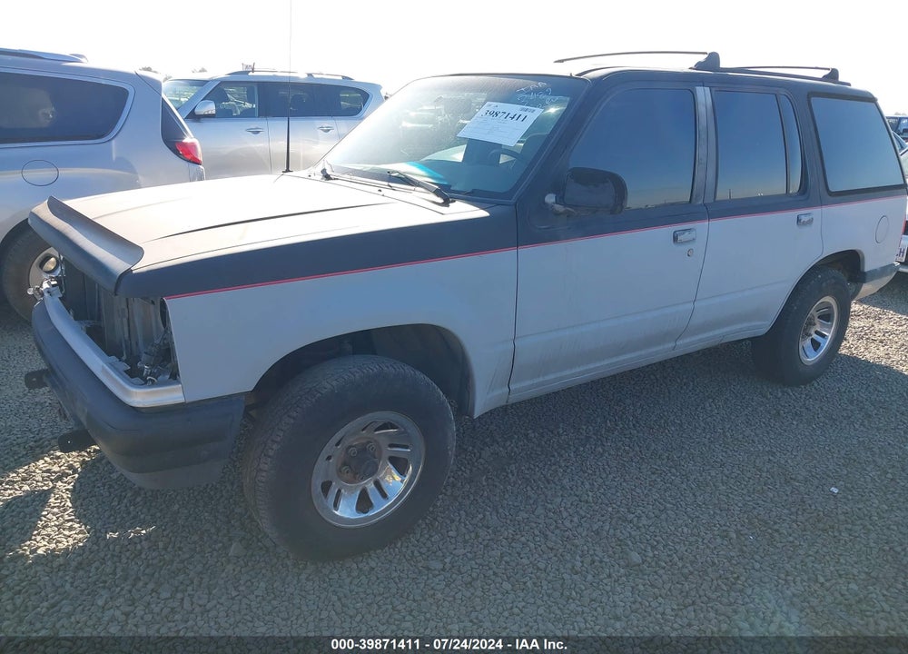1991 FORD EXPLORER VIN: 1FMDU34X2MUA13907