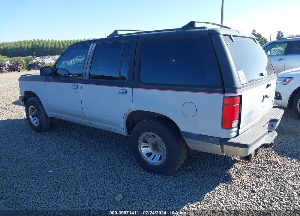1991 FORD EXPLORER VIN: 1FMDU34X2MUA13907
