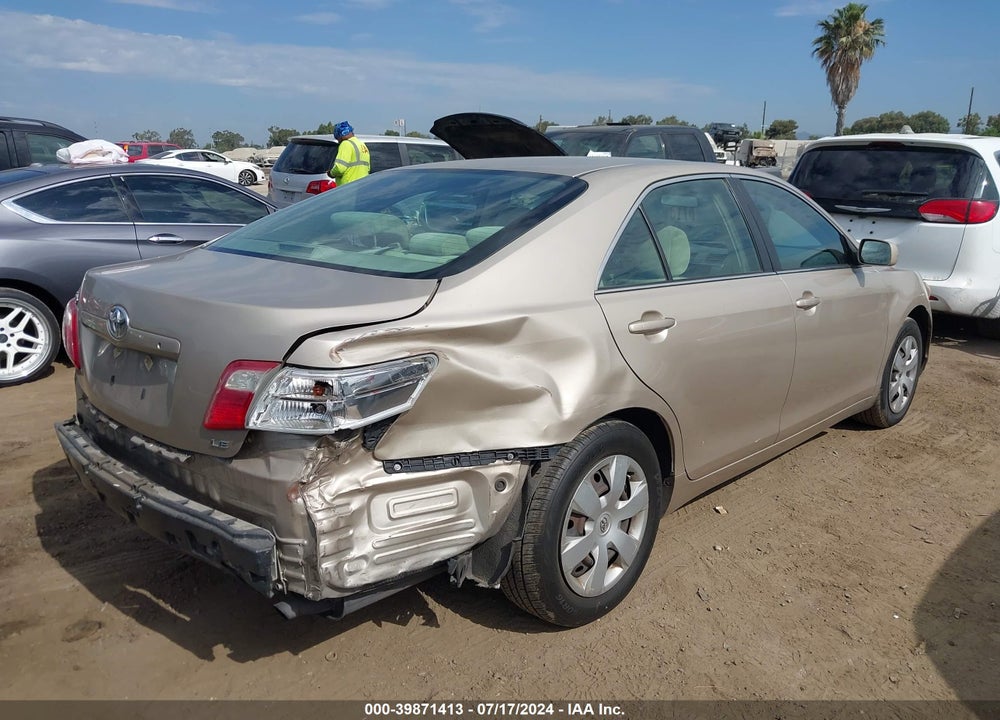 2008 TOYOTA CAMRY LE VIN: 4T4BE46K48R042879