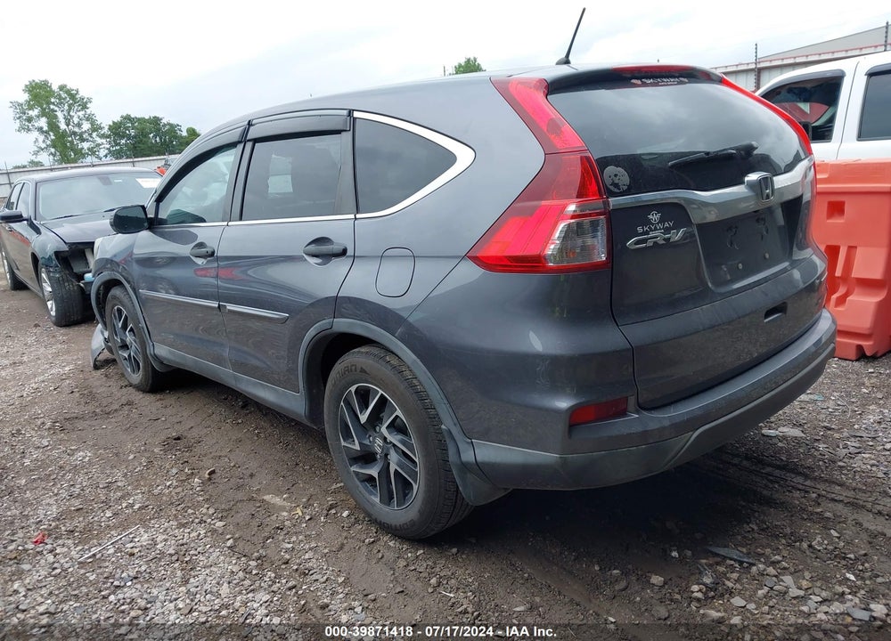 2016 HONDA CR-V SE VIN: 2HKRM3H43GH514765