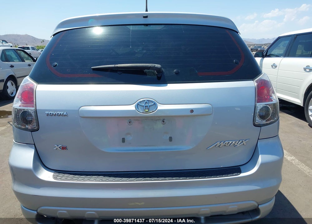 2005 TOYOTA MATRIX/XR VIN: 2T1KR30E95C471623
