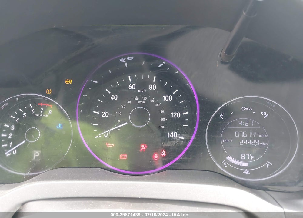 2018 HONDA HR-V LX VIN: 3CZRU5H31JM712694