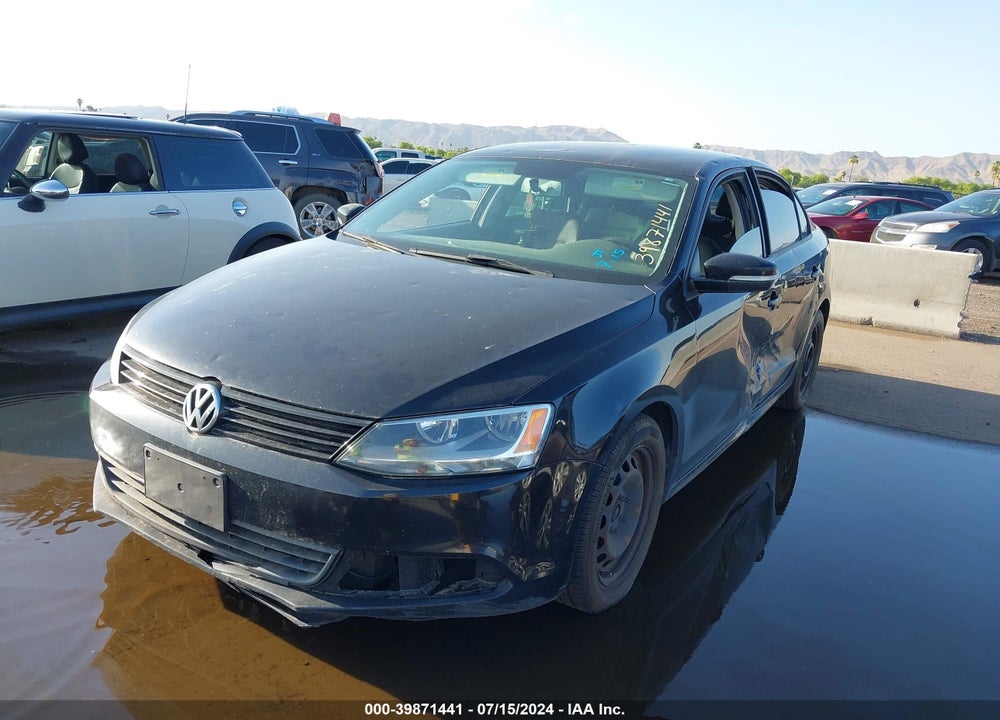 2012 VOLKSWAGEN JETTA 2.5L SE VIN: 3VWDP7AJ0CM366617