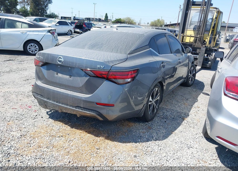 2021 NISSAN SENTRA SV XTRONIC CVT VIN: 3N1AB8CV9MY329136