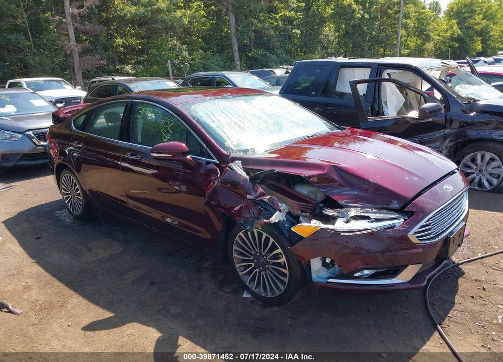 2017 FORD FUSION TITANIUM VIN: 3FA6P0K91HR270809