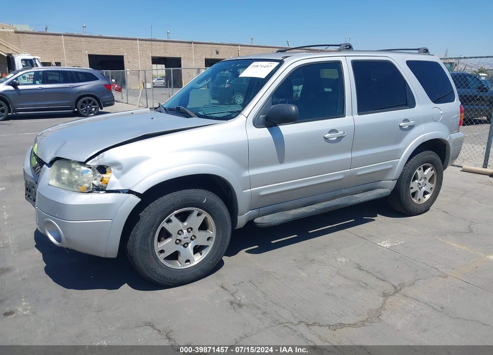 2005 FORD ESCAPE LIMITED VIN: 1FMYU04145KC50651