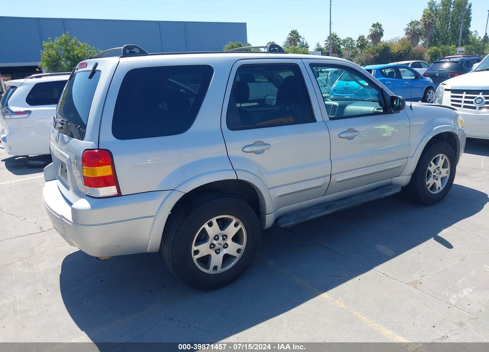 2005 FORD ESCAPE LIMITED VIN: 1FMYU04145KC50651