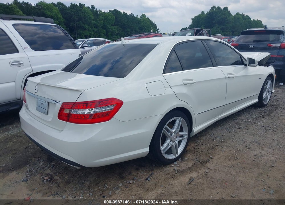 2012 MERCEDES-BENZ E 350 VIN: WDDHF5KB4CA649382