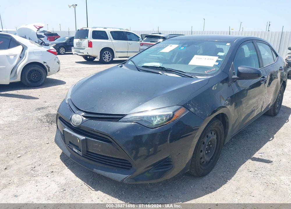 2019 TOYOTA COROLLA LE VIN: 5YFBURHE1KP924554
