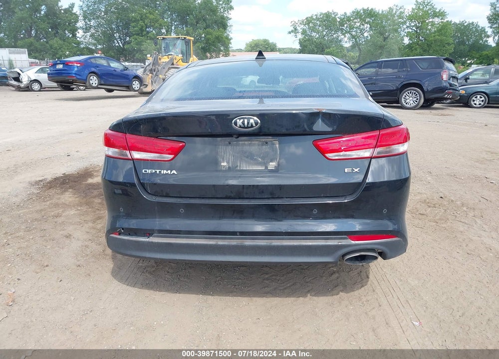 2017 KIA OPTIMA EX VIN: 5XXGU4L38HG151114