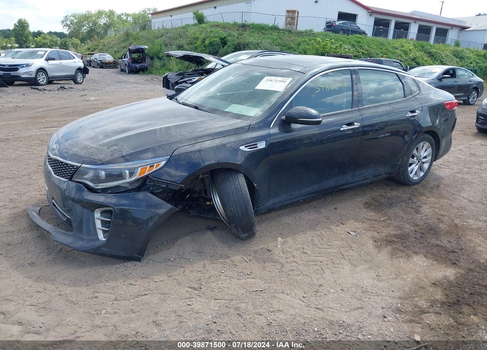 2017 KIA OPTIMA EX VIN: 5XXGU4L38HG151114
