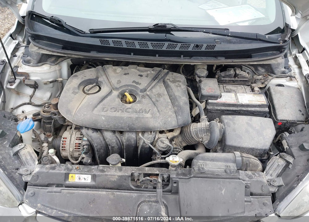 2016 HYUNDAI ELANTRA SE VIN: 5NPDH4AEXGH664542