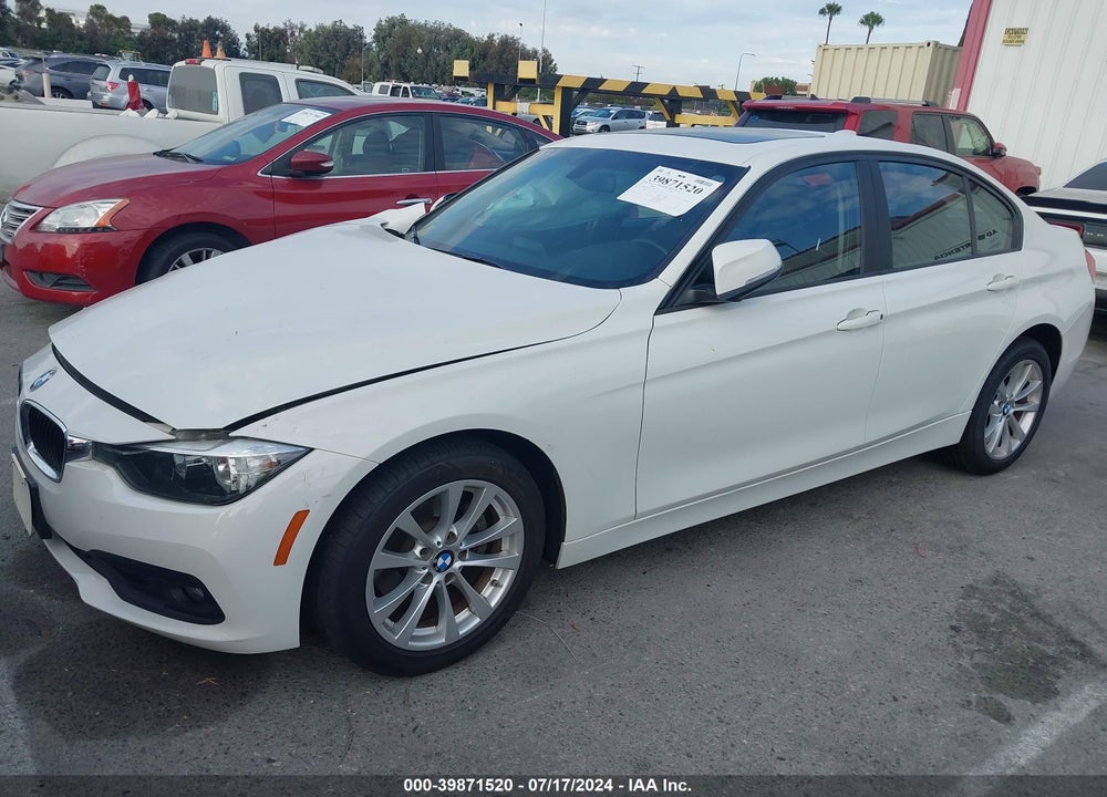 2017 BMW 320I XDRIVE VIN: WBA8E5G53HNU41491